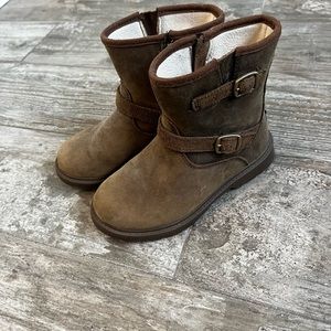 Girls Ugg Moto Boots